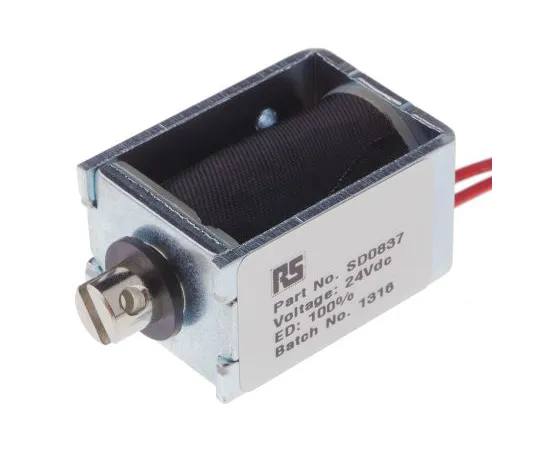 63-5172-34　Pull Action DC D-Frame Solenoid, 10mm stroke, 5W, 24 V dc　SD0837 24V