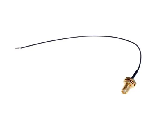 63-5108-88　RS Pro Black Female SMA to Male U.FL RF Coaxial Cable, 50 Ω　794-2838