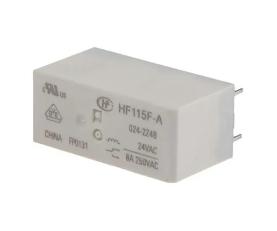 63-5113-97　RS PRO DPDT Non-Latching Relay PCB Mount, 24V ac Coil, 8A　800-4463