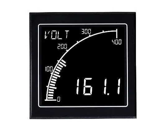 63-5171-70　Trumeter Shunt Meter DC, LCD Display 4-Digits 0.1 %, 68 x 68 mm　APM-SHUNT-ANO