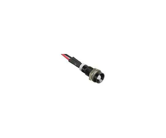 63-5022-45　RS PRO White Indicator, 24 V dc, 6mm Mounting Hole Size, Lead Wires Termination, IP67　722-7851