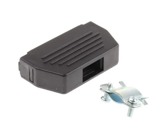 63-5016-66　MH Connectors MHED Series Thermoplastic Angled, Straight D-sub Connector Backshell, 25 Way, Strain Relief　DS25S