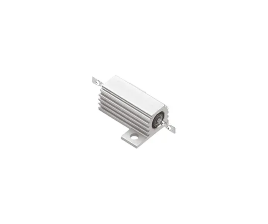 63-5061-36　TE Connectivity THS25 Series Aluminium Ho***d Solder Lug Wire Wound Panel Mount Resistor, 500mΩ ±5% 25W　THS25R50J