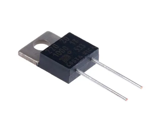 63-5047-42　Bourns 100Ω 20W Fixed Resistor ±1% ±100ppm/°C　PWR220T-20-1000F