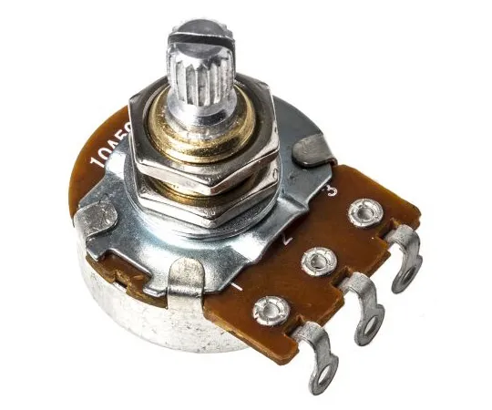 63-4971-31　Bourns 1 Gang Rotary Carbon Potentiometer with a 6 mm Dia. Shaft, 500kΩ, ±20%, 0.25W, Audio PDB241-GTR01-504A2　PDB241-GTR01-504A2