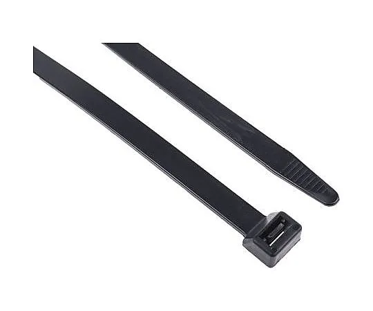 63-5124-38　RS Black Nylon Flame Retardant Cable Tie, 480mm x 12.7 mm　811-1745