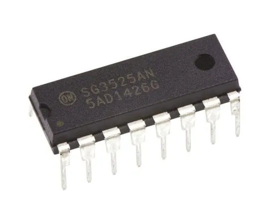 63-4968-12　ON Semiconductor SG3525ANG, Dual PWM Voltage Mode Controller, 400 mA, 400 kHz 16-Pin, PDIP　SG3525ANG