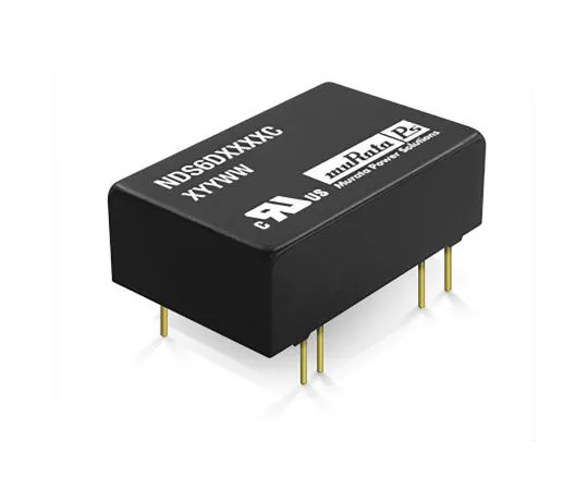63-4967-51　Murata Power Solutions NDS6 6W Isolated DC-DC Converter Through Hole, Voltage in 18 → 36 V dc, Voltage out ±15V　NDS6D2415C
