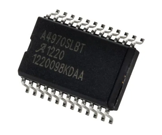 63-5057-78　Allegro Microsystems A4970SLBTR-T, Stepper Motor Driver IC, 45 V 0.75A 24-Pin, SOIC W　A4970SLBTR-T