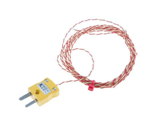 63-5127-81　RS PRO Type K Thermocouple 2m Length, 1/0.3mm Diameter, -75°C → +250°C　814-0134