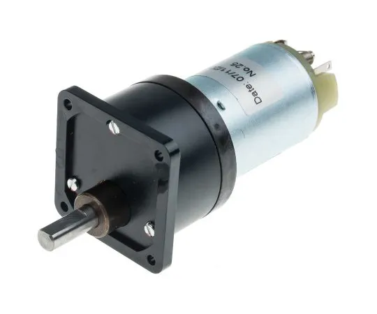 63-5168-11　RS Pro, 12 V dc, 200 mNm, Brushed DC Geared Motor, Output Speed 80 rpm　901-3291