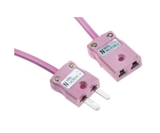 63-5083-15　Extension Cable Type N, -10 → +220 °C 2 Core PVC Sheath 2m　768-6610