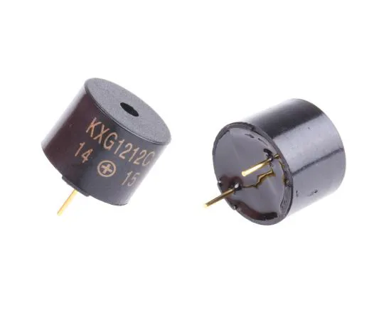 63-5082-16　RS Pro 16V dc PCB Mount Magnetic Buzzer, 94dB Continuous　767-5370