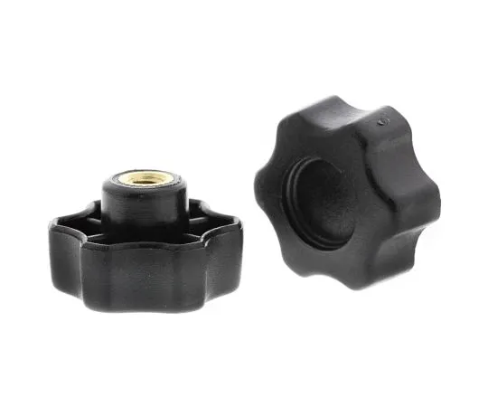 63-6564-92　RS PRO Black Multiple Lobes Clamping Knob, M5　161-076