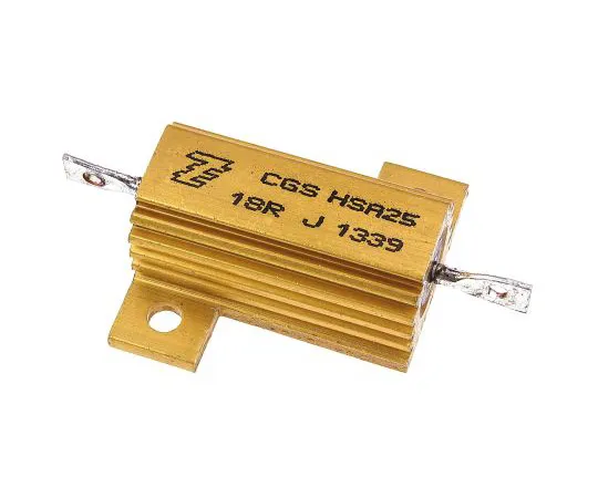63-5020-25　TE Connectivity HSA25 Series Aluminium Ho***d Solder Lug Wire Wound Panel Mount Resistor, 18Ω ±5% 25W　HSA2518RJ