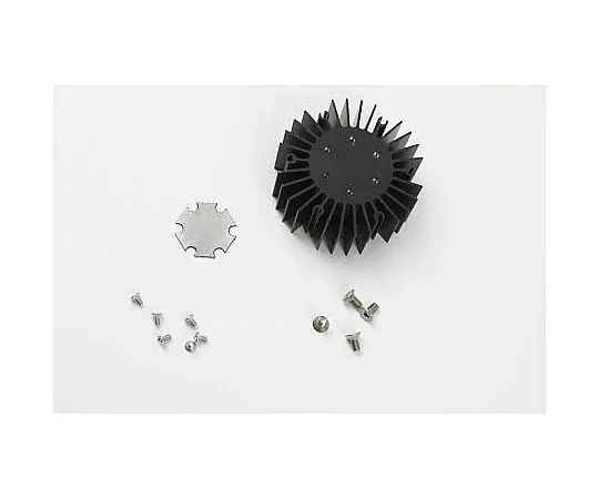 63-5094-69　Heatsink, Dragon 1+ PowerStar, Duris 1+ PowerStar, Duris 4+ PowerStar, OSLON 1+ PowerStar, OSLON 4+ PowerStar, Stanley　ILA-HSINK-STAR-50X20MM-BLK-K