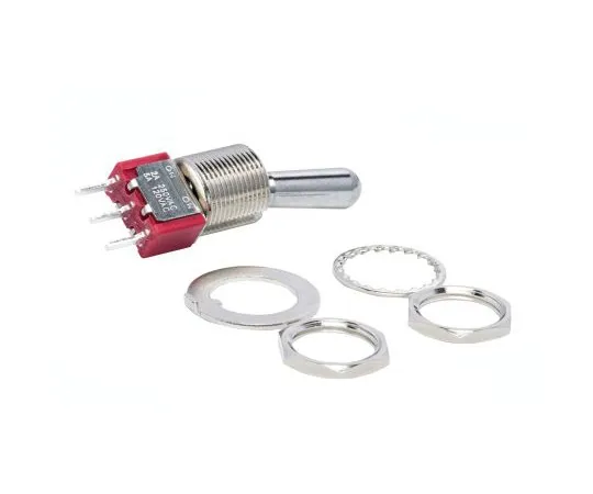 63-5035-86　RS PRO Single Pole Double Throw (SPDT) Toggle Switch, Latching, PCB　734-7113