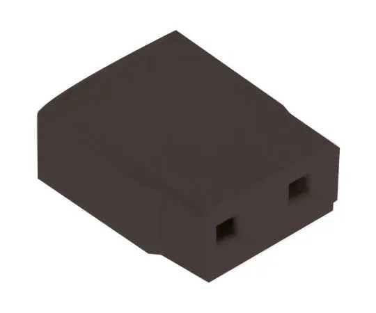63-5049-97　HARWIN Jumper Female Straight Black Open Top 2 Way 1 Row 2.54mm Pitch　M7567-05