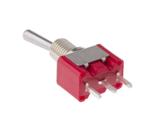 63-5035-62　RS PRO Single Pole Double Throw (SPDT) Toggle Switch, Latching, PCB　734-7003