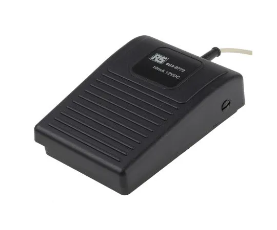 63-5117-49　Light Industrial Foot Potentiometer, Thermoplastic Momentary 6 A@ 250 V ac 12V IPX2　803-9772