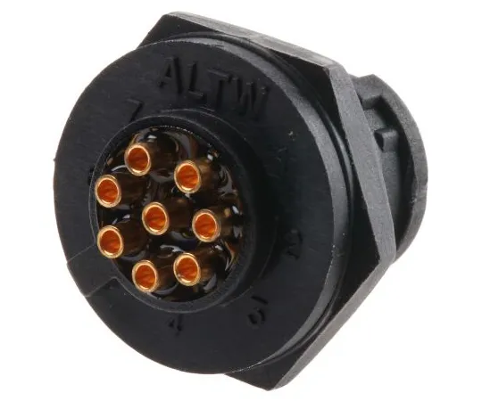 63-5124-74　Amphenol BD Series Panel Mount Connector, 8 contacts Plug　BD-08PMMS-LC7001