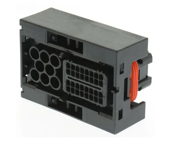 63-5001-88　TE Connectivity Micro Quadlock System Series, 7 Row 40 Way Cable Mount Plug Housing　1473252-1