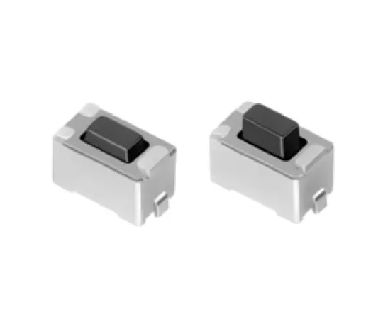 63-5179-32　Black Button Tactile Switch, Single Pole Single Throw (SPST) 50 mA 0.8mm Surface Mount　SKQMBAE010