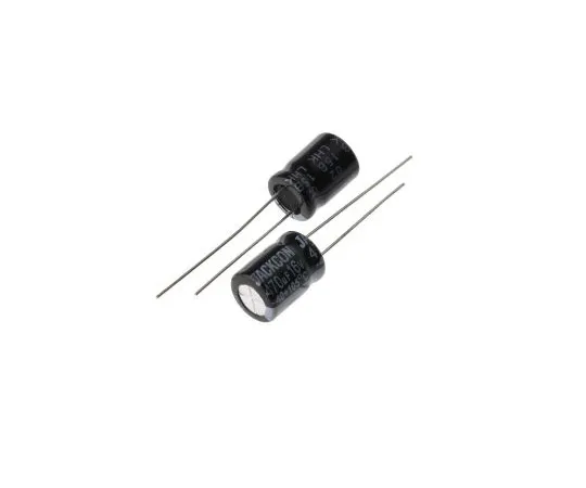 63-4997-90　RS PRO 470μF 16V dc Aluminium Electrolytic Capacitor, Through Hole 8 (Dia.) x 11mm +105°C 8mm 3.5mm 11mm　711-0952