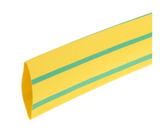 63-4979-46　RS Green/Yellow No Heat Shrink Tubing 18mm Sleeve Dia. x 3m Length 3:1 Ratio　700-4611
