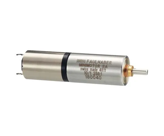 63-5156-56　Faulhaber, 12 V dc, 0.03 (Friction) mNm, 0.5 (Continuous) mNm, 0.82 (Stall) mNm, 6.73 (Constant) mNm, Brushed DC Geared　1016M012G+10/1 256:1