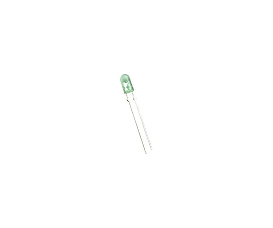 63-5084-31　3.2 V Green LED 5mm Through Hole, Broadcom HLMP-HM75-34CDD　HLMP-HM75-34CDD