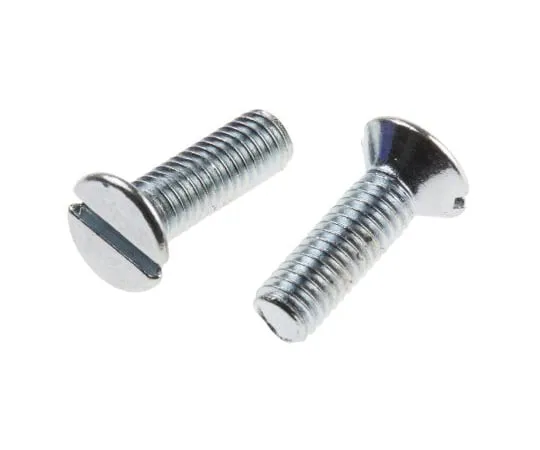 63-5173-61　RS Pro, M3 Countersunk Head, 10mm Steel Slot Bright Zinc Plated0.5　908-7362