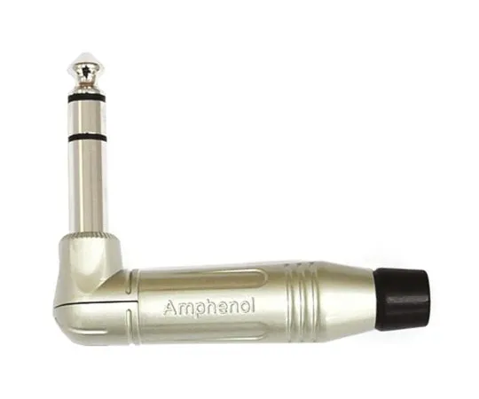 63-5127-59　Amphenol ACP Series, 6.35 mm Cable Mount Stereo Jack Jack Plug, 3 Pole, 10A　ACPS-RN