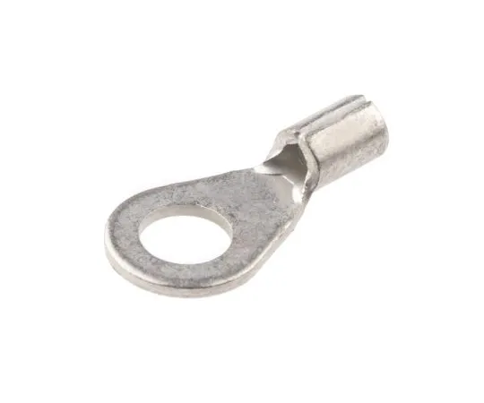 63-5123-10　RS PRO Uninsulated Crimp Ring Terminal, M4 Stud Size, 0.5mm² to 1.5mm² Wire Size　809-2228