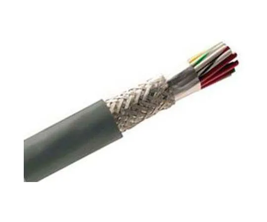 63-5138-70　Alpha Wire 37 Core Foil Industrial Cable, 0.23 mm²(CE, CSA, UL) Grey 30m Reel, Alpha Essentials Series　1219/37C SL005
