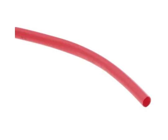 63-4979-57　RS Red No Heat Shrink Tubing 1.6mm Sleeve Dia. x 10m Length 2:1 Ratio　700-4677
