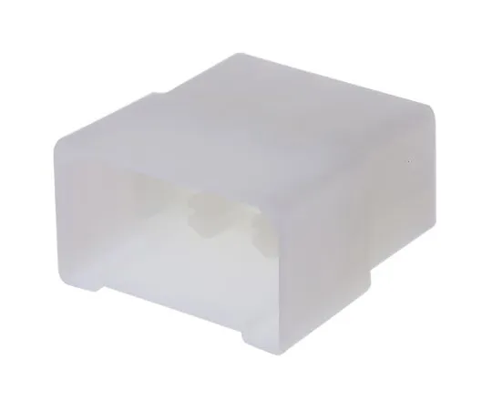 63-5102-53　TE Connectivity AMP FASTIN-FASTON Series, 6 Way Nylon 66 PCB Connector Housing, 6.35mm Tab Size, Natural　480004-5