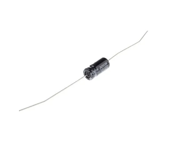 63-4989-95　RS PRO 33μF 25V dc Aluminium Electrolytic Capacitor, Through Hole 6 (Dia.) x 13mm +105°C 6mm 13mm　707-6467