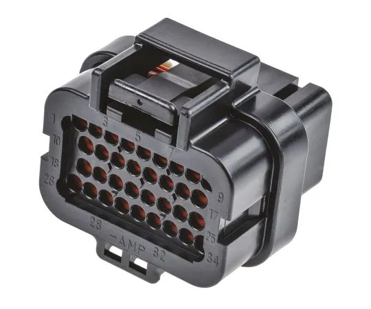 63-5028-49　TE Connectivity SUPERSEAL Series, 4 Row 34 Way Plug Connector　4-1437290-1