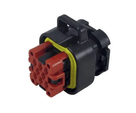 63-5012-37　TE Connectivity AMPSEAL Series, 3 Row 8 Way Plug Housing　776286-1