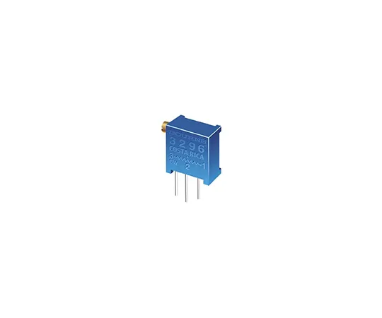 63-5048-19　10kΩ Through Hole Trimmer Potentiometer 0.5W Side Adjust Bourns 3296 Series　3296Z-1-103LF