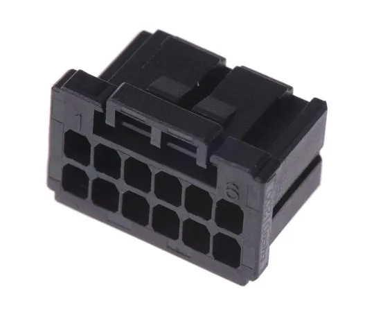 63-5018-77　TE Connectivity Dynamic 1000 Female Connector Housing, 2.5mm Pitch, 12 Way, 2 Row　1-1827864-6
