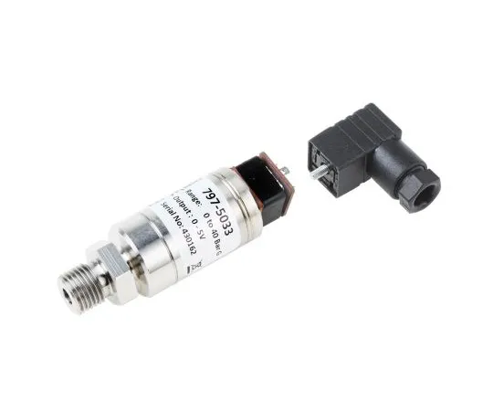 63-5111-85　RS PRO Gauge for Air, Gas, Hydraulic Fluid, Liquid, Water Pressure Sensor, 40bar Max Pressure Reading , 9 → 32 V　797-5033