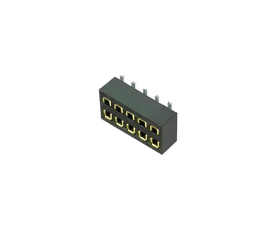 63-4949-67　HARWIN 1.27mm Pitch 10 Way 2 Row Straight PCB Socket, Surface Mount, Solder Termination　M50-3150542