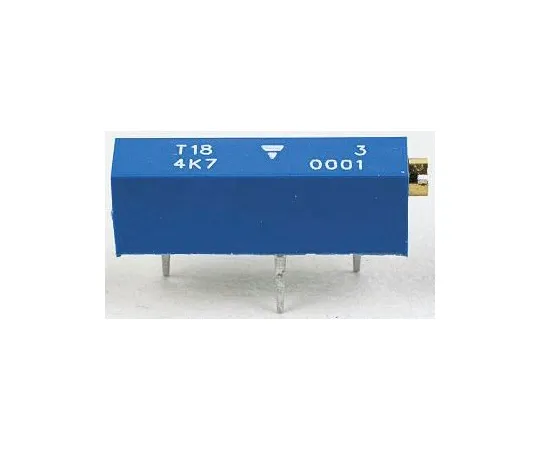 63-5103-14　10kΩ Through Hole Trimmer Potentiometer 0.75W Side Adjust Vishay T18 Series　T18103KT10