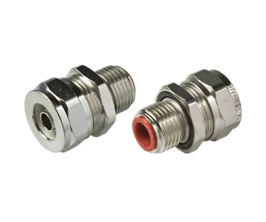 63-6551-43　Adaptaflex Straight Cable Conduit Fitting, Brass Nickel Plated 10mm nominal size IP67 M16　SPL10/M16/M X10