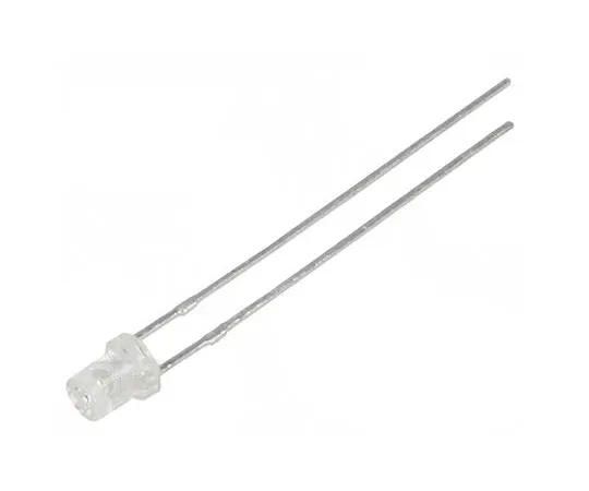 63-5151-44　4.1 V Green LED 3mm Through Hole, Kingbright Cylindrical L-47XZGC　L-47XZGC