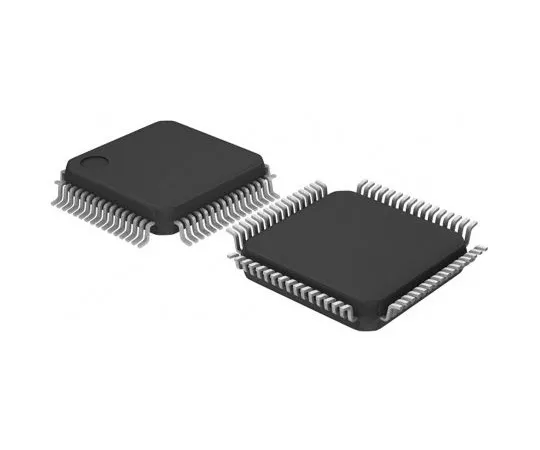 63-5160-10　STMicroelectronics STM32F303RET6, 32bit ARM Cortex M4 Microcontroller, 72MHz, 512 kB Flash, 64-Pin LQFP　STM32F303RET6