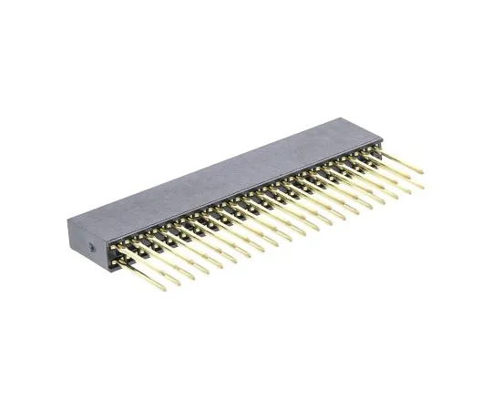 63-4950-86　HARWIN 2.54mm Pitch 40 Way 2 Row Straight PCB Socket, Through Hole, Press-In Termination　M20-6152005