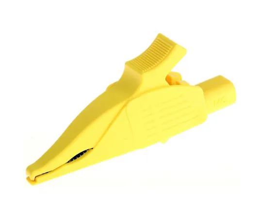 63-5028-57　Multi Contact Dolphin Clip, Brass Contact, 32A, Yellow　66.9575-24